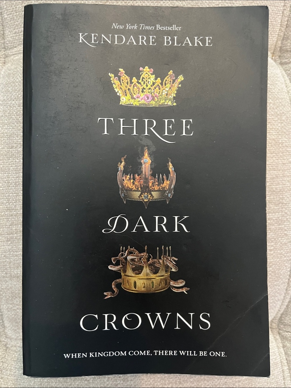 Three Dark Crowns Paperback Book by Kendare Blake